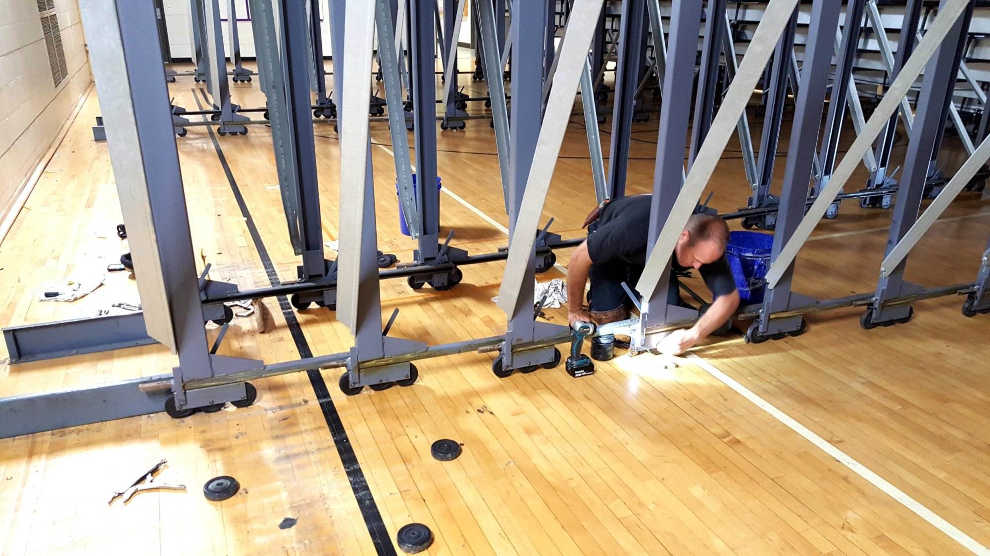 Service MN Bleacher repair 2-min