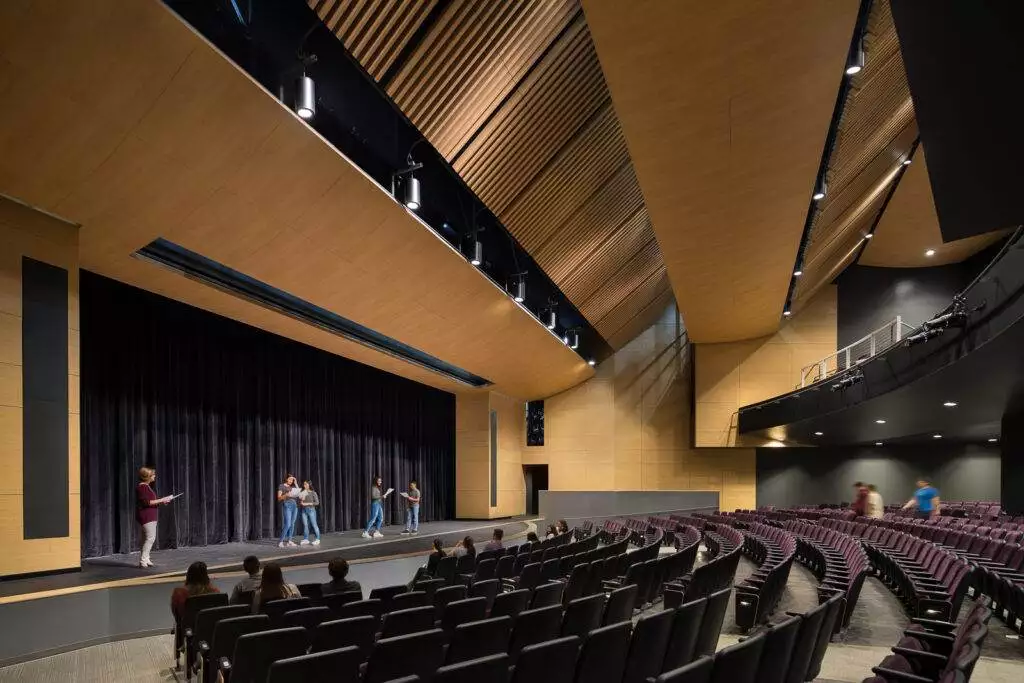 Name of Project:  Portola High School.  Location: Irvine, CA. Architect: HMC Architects.