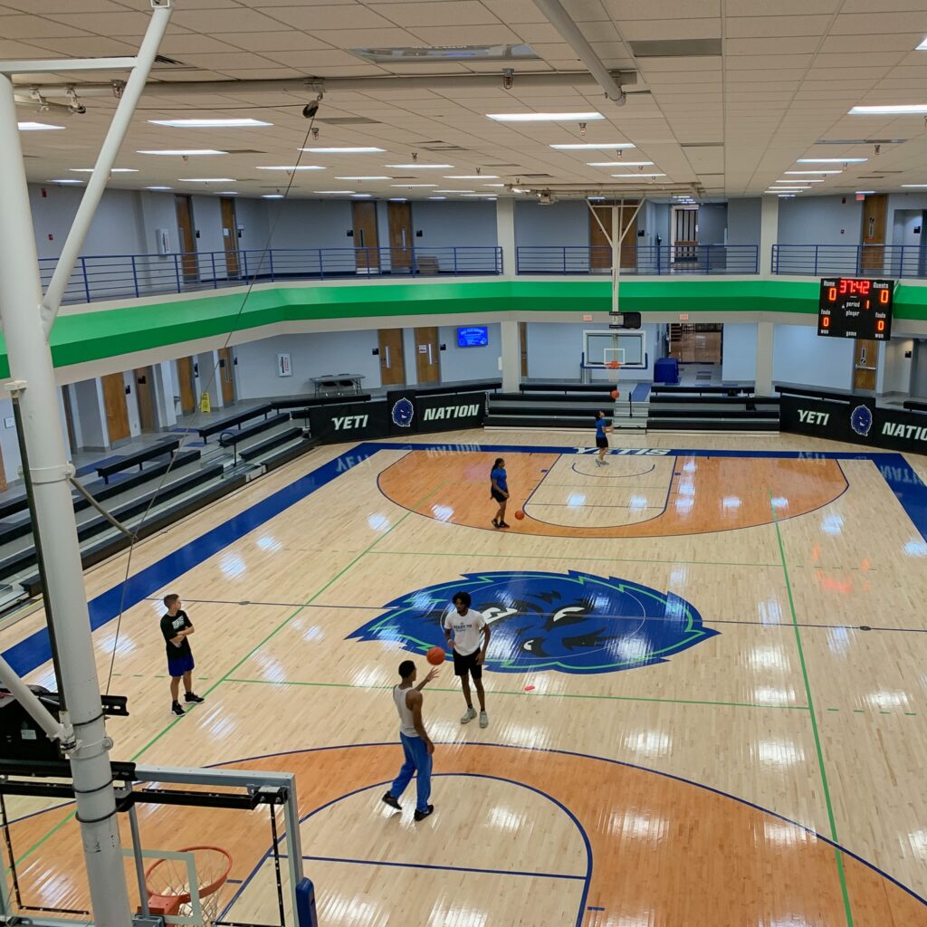 Build Indoor Basketball Court