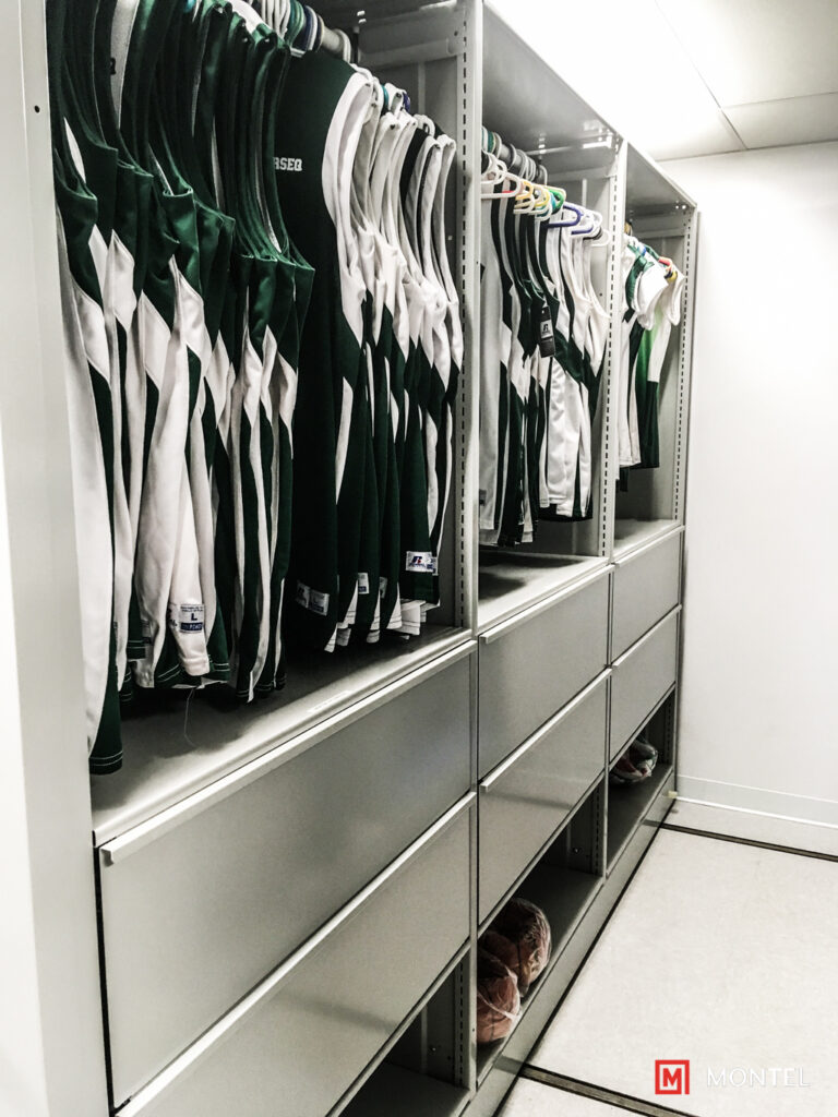 High-Density Sports Equipment Storage