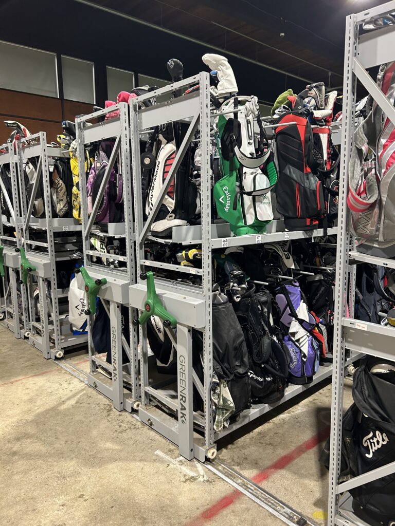 High-Density Sports Equipment Storage