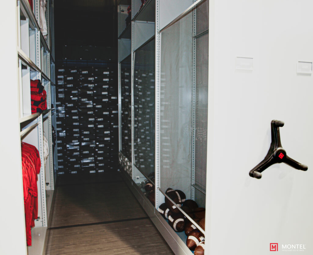 High-Density Sports Equipment Storage